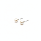Boucles d'oreilles perles – angle 3/4