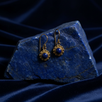Boucles – lapis lazuli & velours