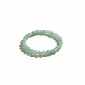 Bracelet jade sans assiette — fond blanc studio