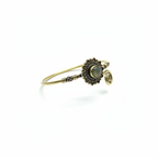 Bracelet jonc labradorite refait