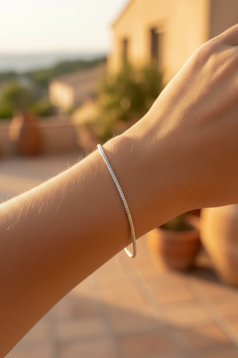 Bracelet spiga golden hour sans étiquette