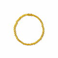 Collier ambre doré – photo produit studio