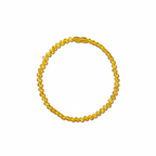 Collier ambre doré – photo produit studio