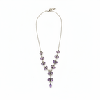 Collier vitrine fond blanc
