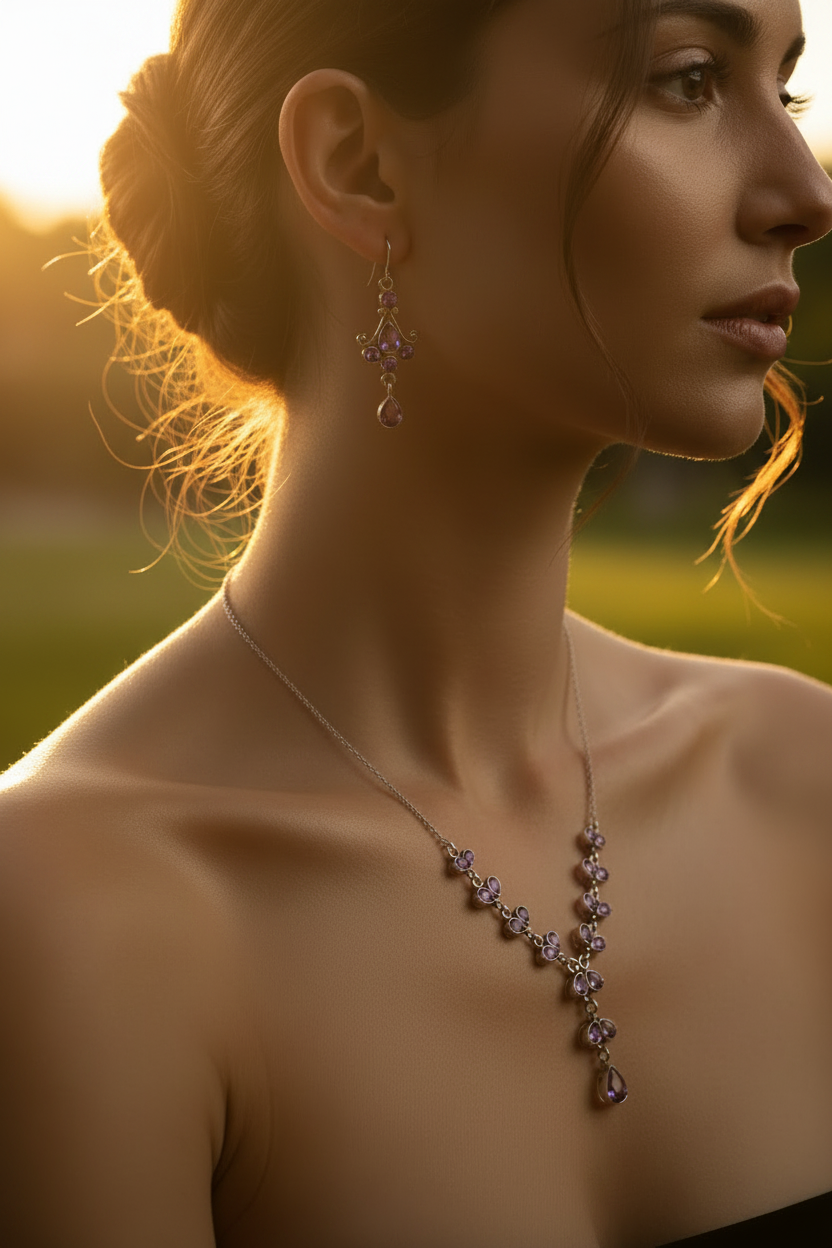Parure golden hour – épaules